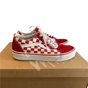 Vans Red Checkered Old Skools